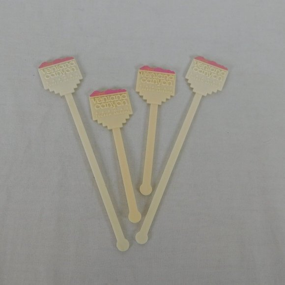 4 Loews Ventana Canyon Resort Tucson Arizona Swizzle Stick Drink Stirrer SPIR-IT - Picture 1 of 10